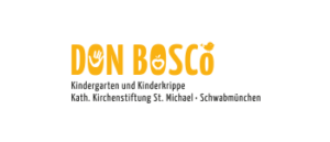 Logo DON BOSCO des Kindergartens und der Kinderkrippe in Schwabegg der kath. Kirchengemeinschaft St. Michael aus Schwabmünchen bei Augsburg