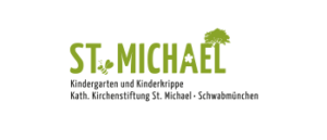 Logo St. Michael des Kindergartens und der Kinderkrippe der kath. Kirchengemeinschaft St. Michael aus Schwabmünchen bei Augsburg