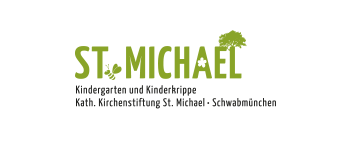 Logo St. Michael des Kindergartens und der Kinderkrippe der kath. Kirchengemeinschaft St. Michael aus Schwabmünchen bei Augsburg